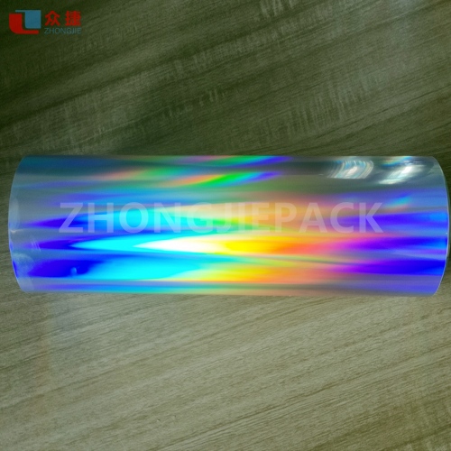 high brightness rainbow seamless pet hologram film