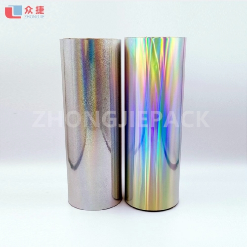 rainbow seamless pvc hologram film 1090mm